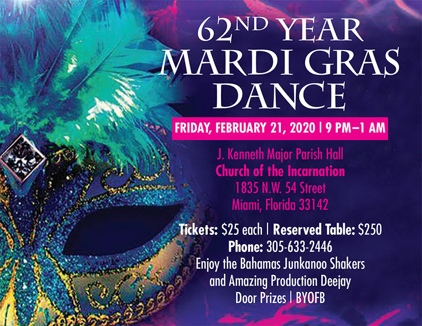 62nd Year Mardi Gras Dance Incarnation