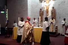 Bishop coadjutor's Visit