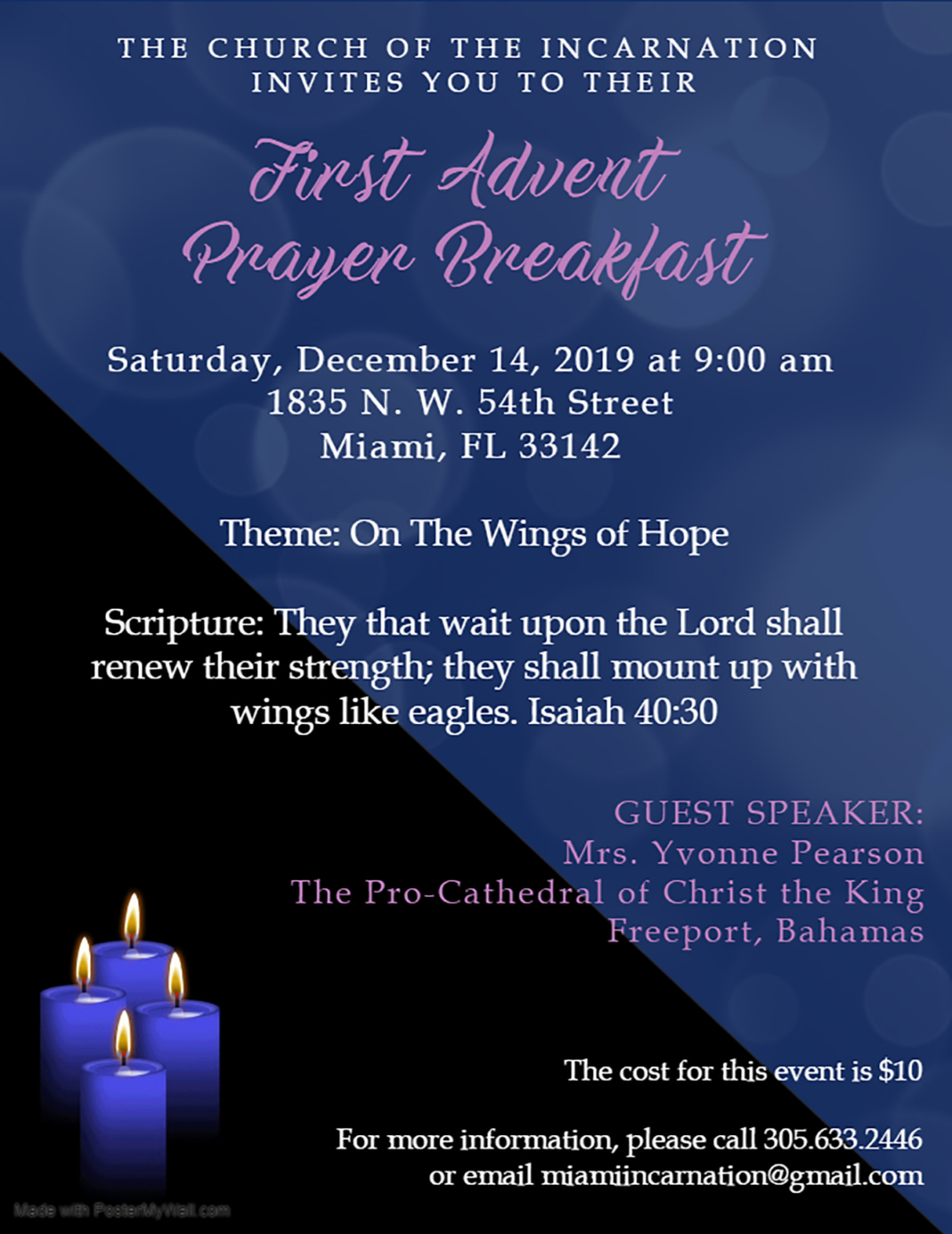 Church of The Incarnation Advent Prayer Breakfast - The Episcopal ...